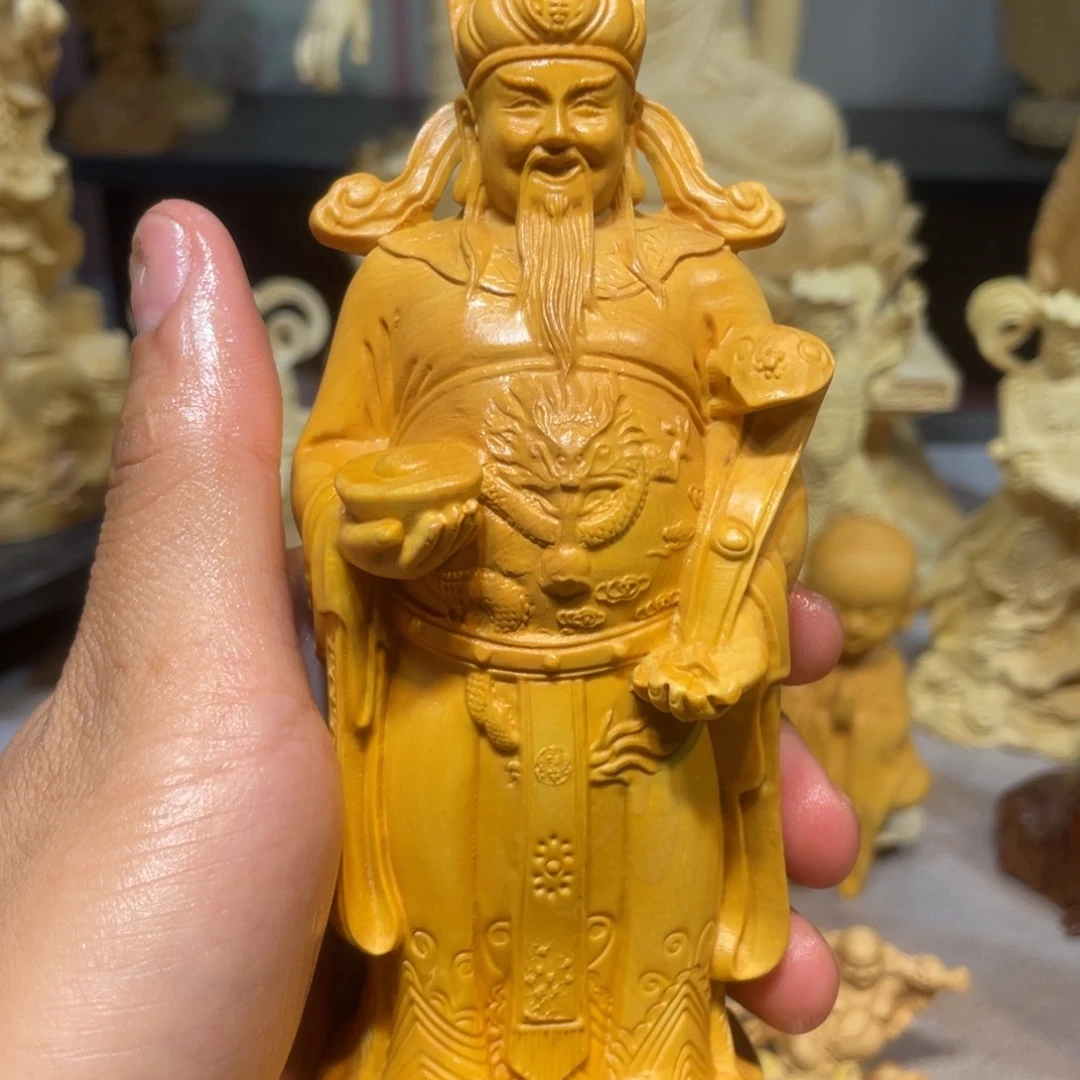 黄杨木黄杨木财神