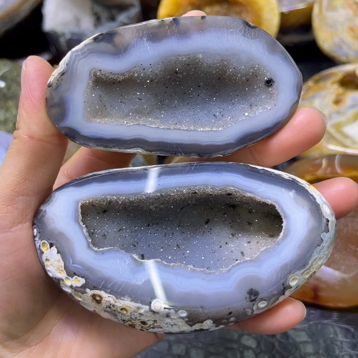 未镶嵌发饰水晶蓝晶盆