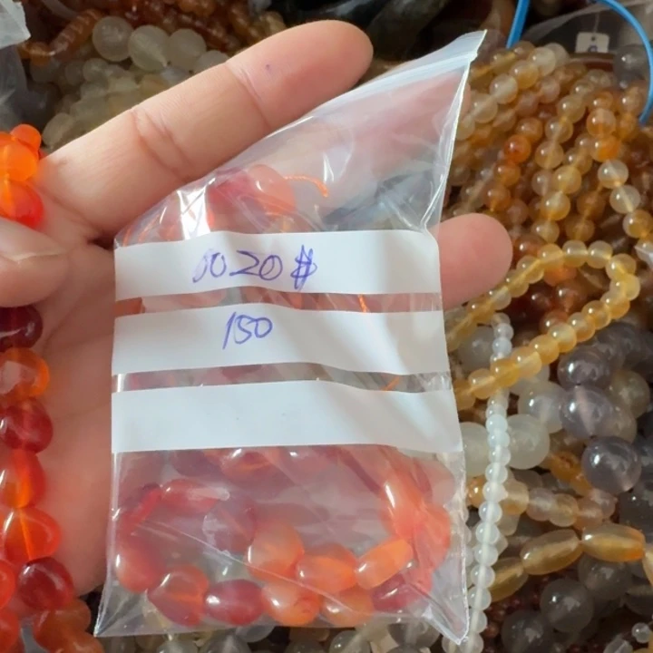 玛瑙/玉髓颈饰合金清**黛0020