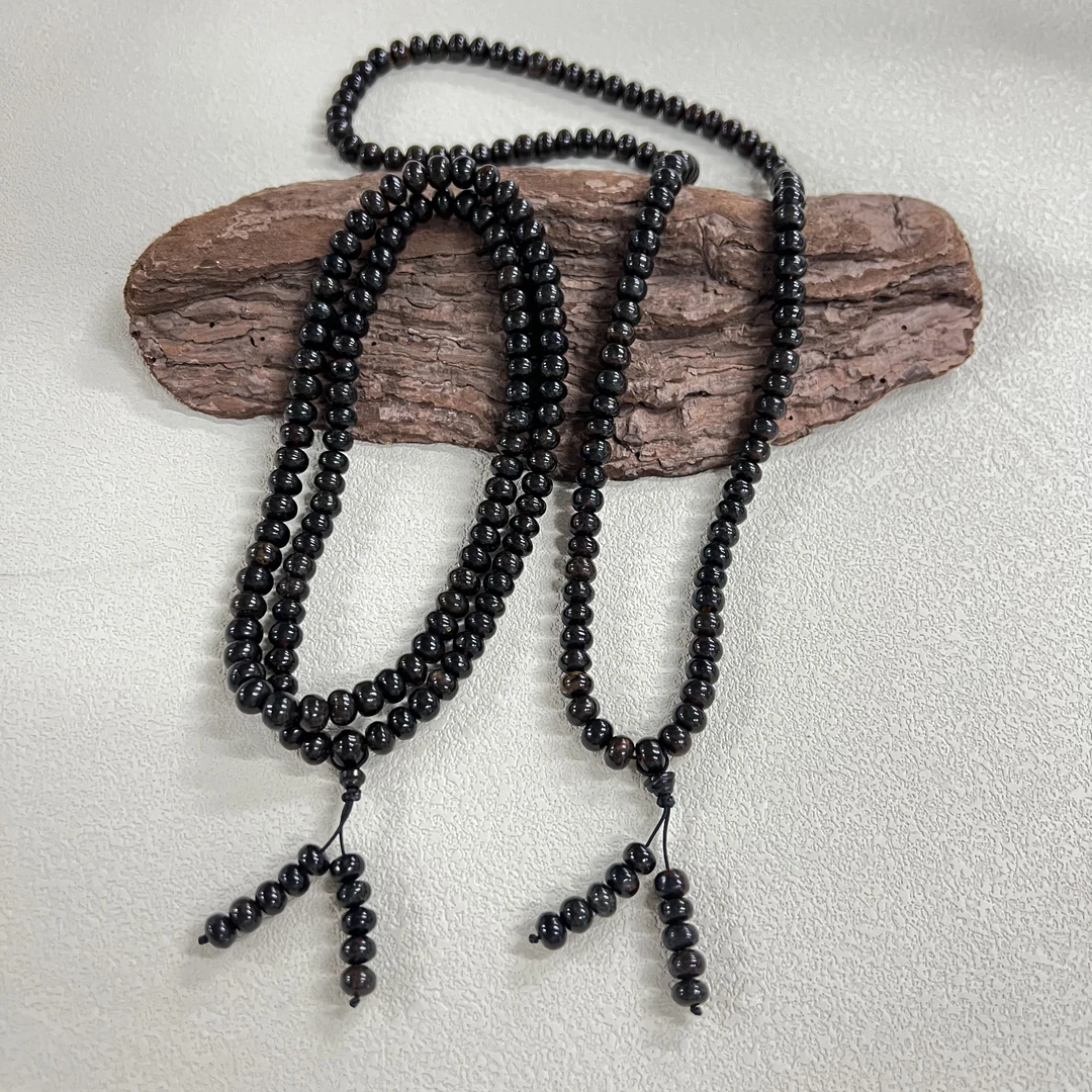 天然抚顺琥珀翳王项链-真正含有紫杉醇的琥珀B166H-532多样性发一