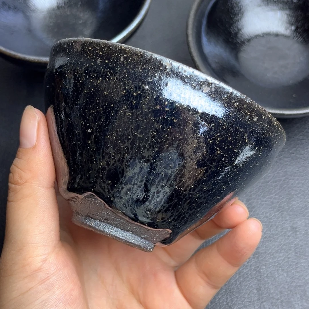 金***龙手柄款水晶玻璃茶盏1111111111111