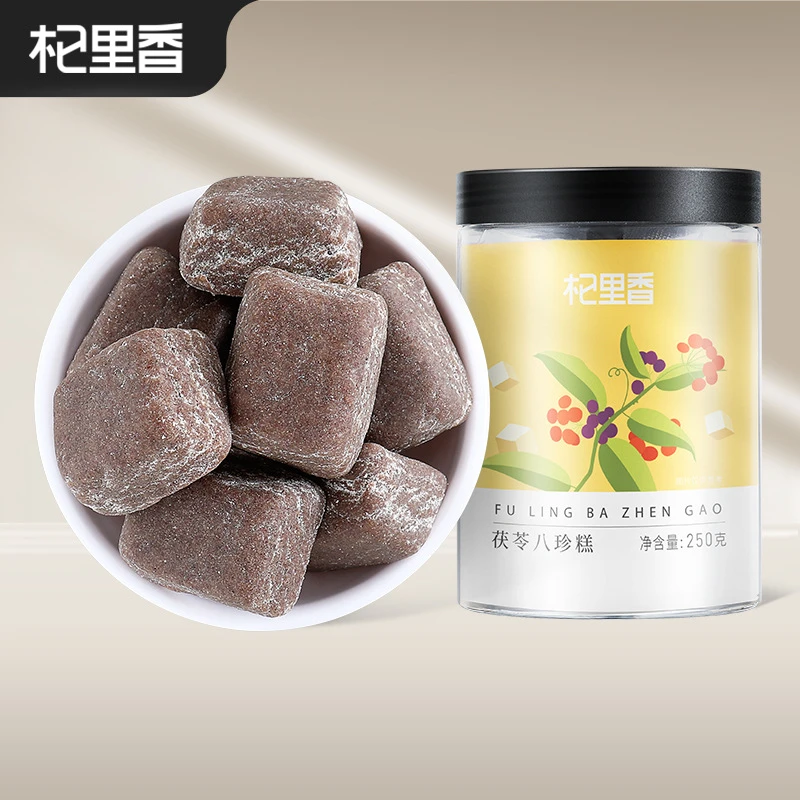 杞里香茯苓八珍糕250g瓶装茯苓芡实莲子糕即食糕点营养健康美味