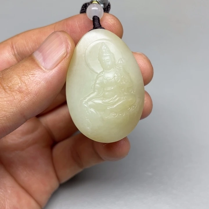 和田玉未镶嵌吊坠(不含链)用****海