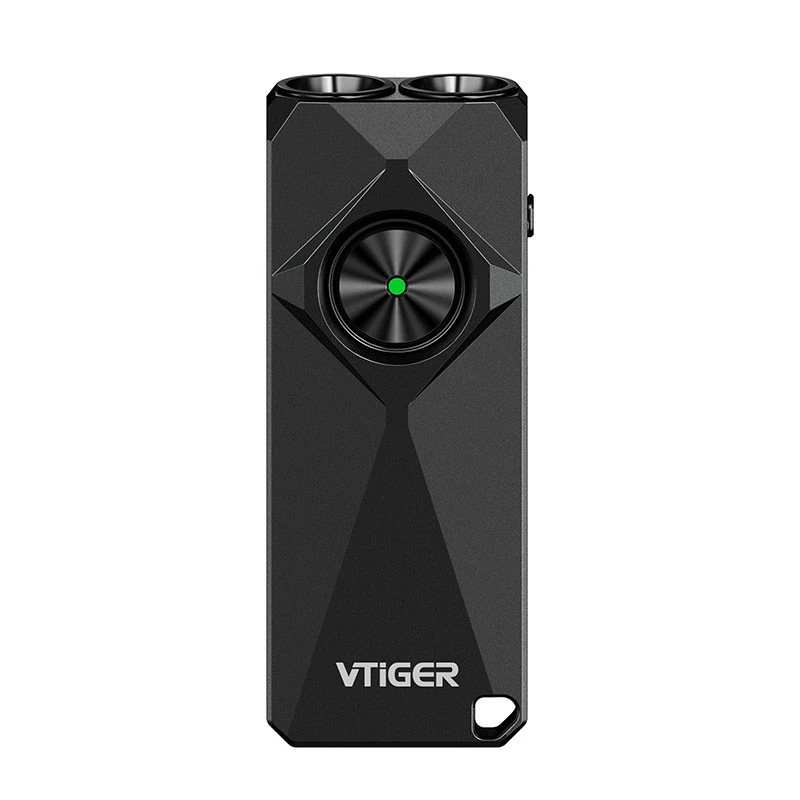 VTIGER K1迷你高亮钥匙灯800流明130米射程锌合金外壳