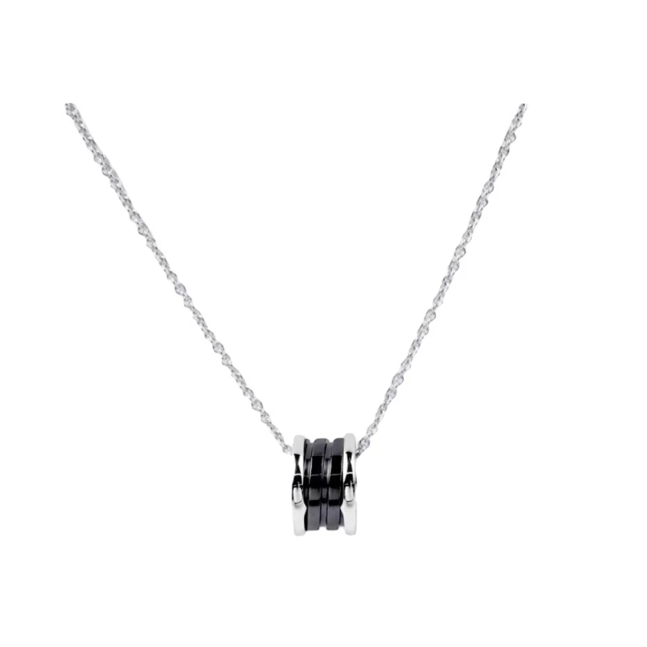 99新 BVLGARI/宝格丽 【交个朋友专属】慈善款陶瓷s925项链单链有盒