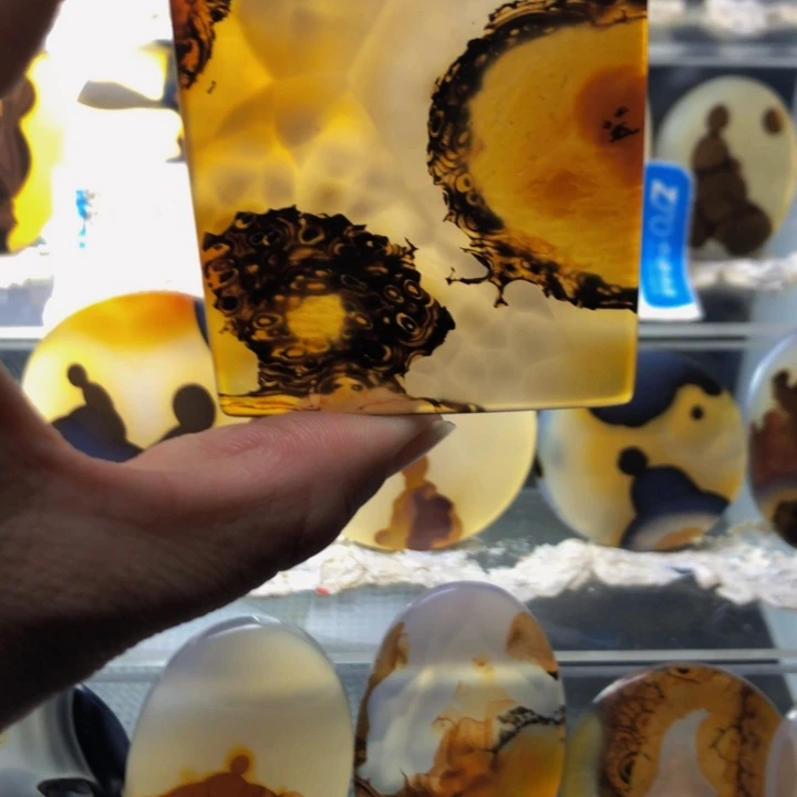 合金玛瑙/玉髓珠宝奇石美*林156