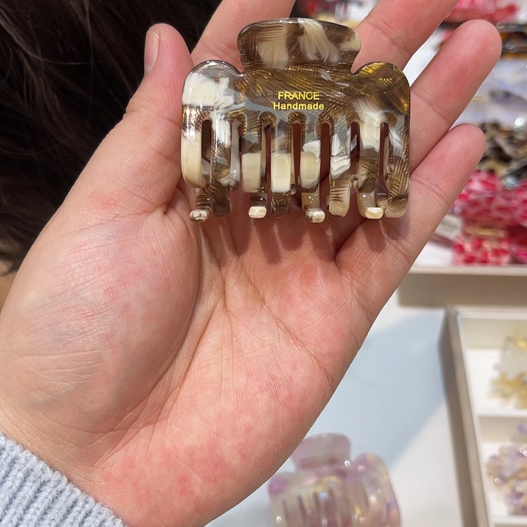 醋酸非金属咖色双齿排骨抓