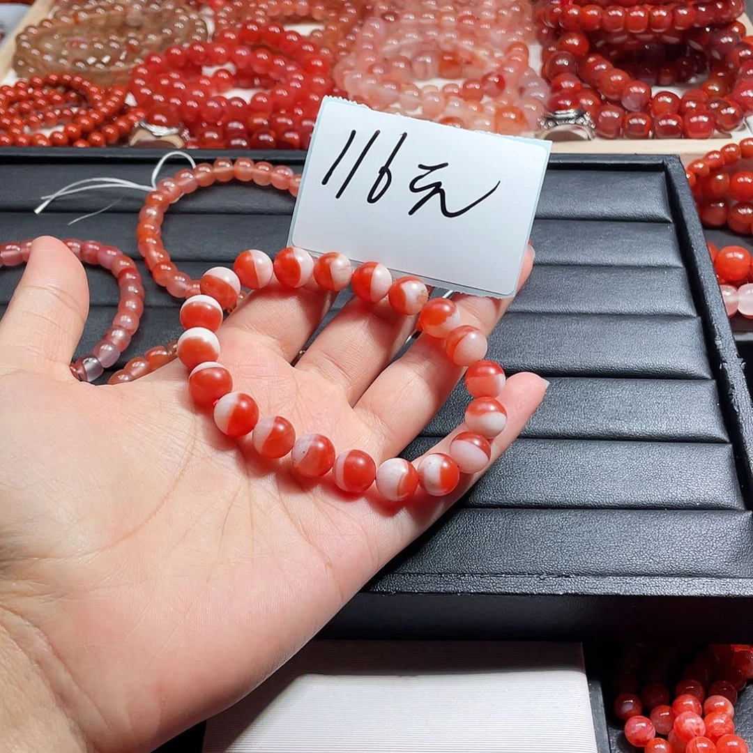 念***佛手链未镶嵌南红玛瑙