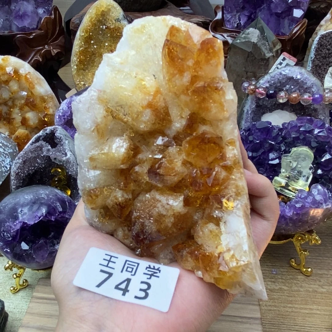 未镶嵌珠宝半成品水晶743