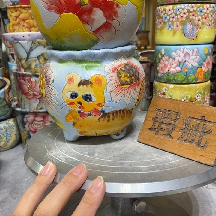 景德镇艺术手绘作品