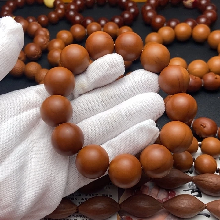 手串/手链橄榄核1.78鸡血红铁核全品