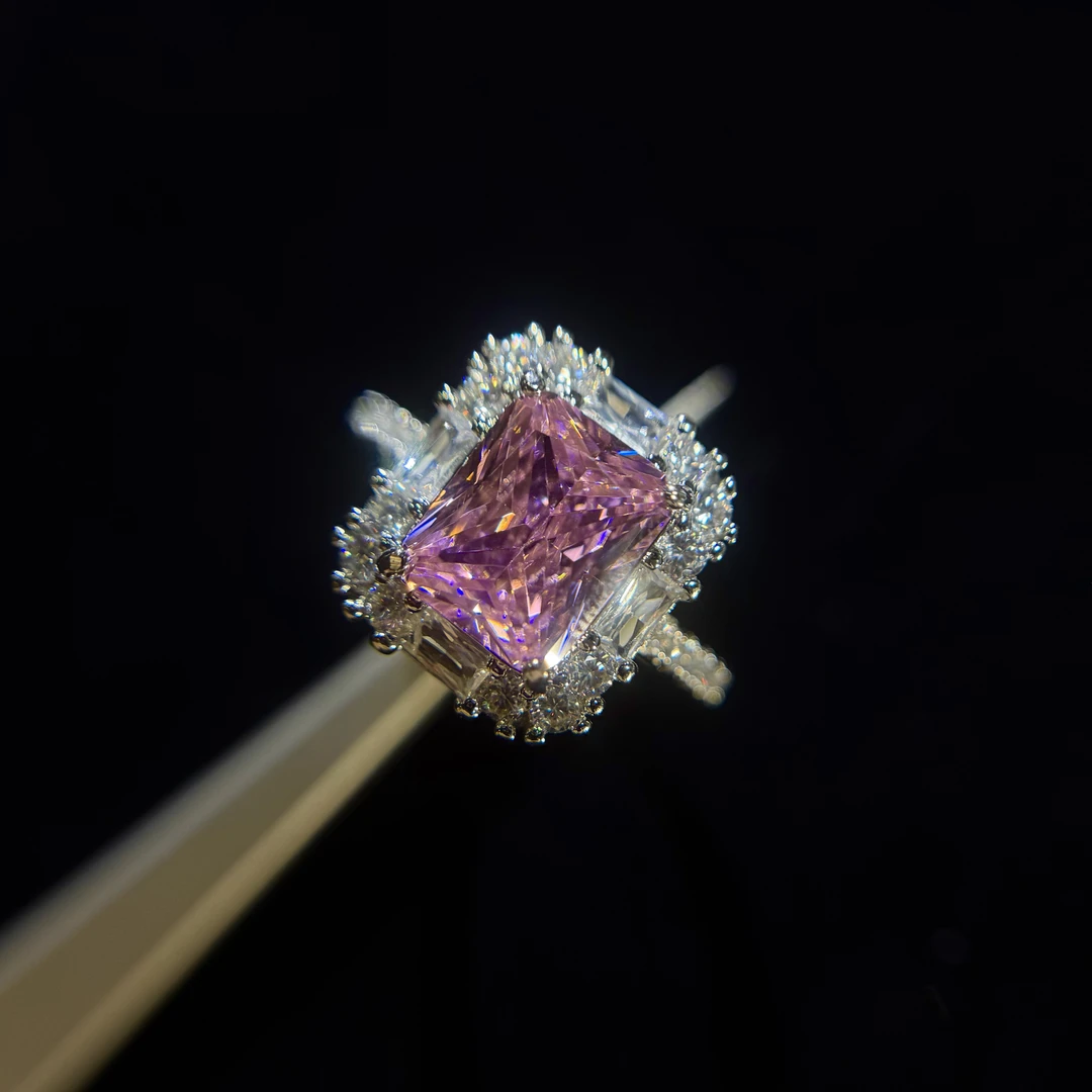 YSX・深粉・粉晶耀世・戒指