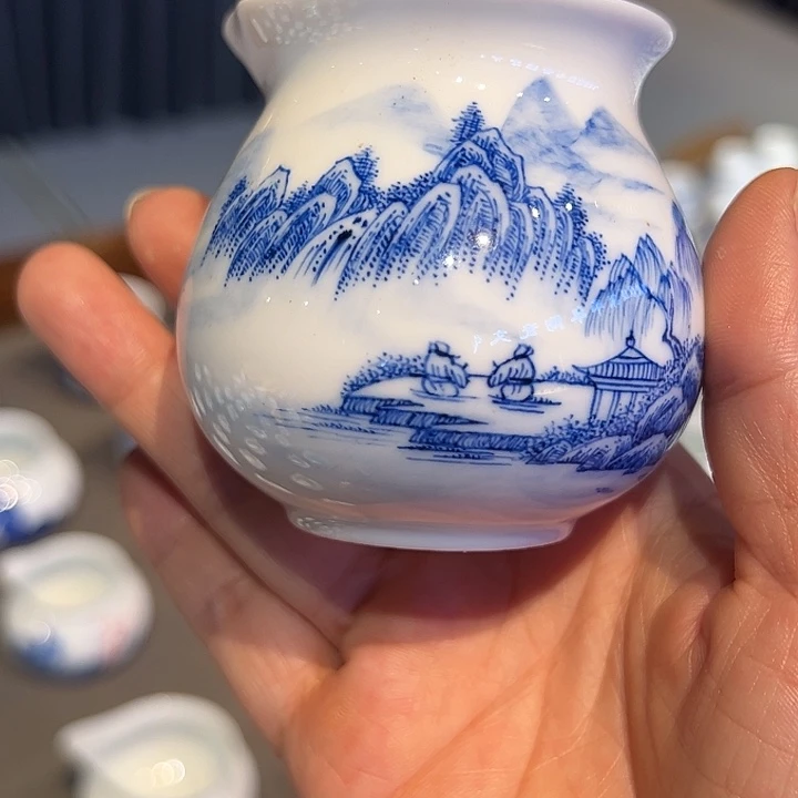 手绘福利公道杯杯