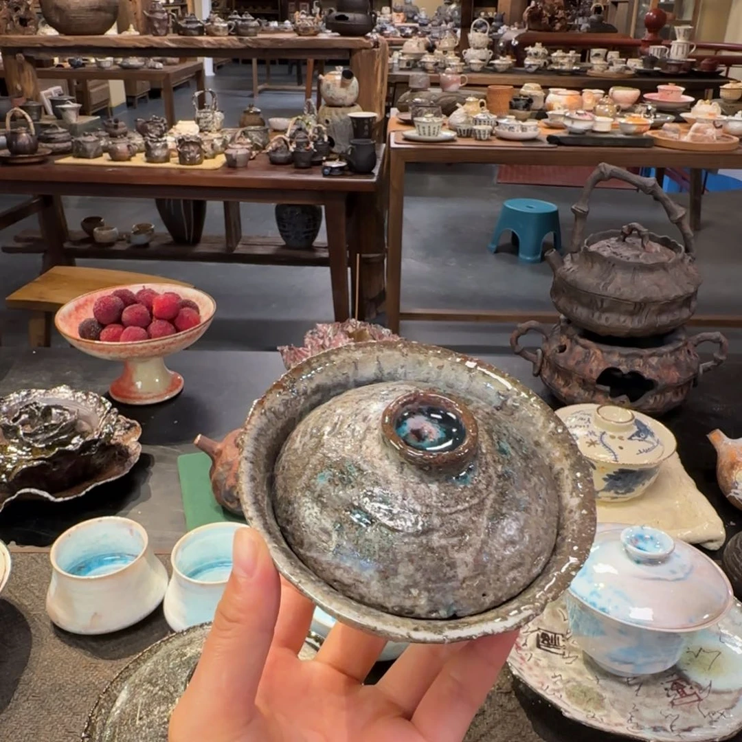 景德镇手作器皿了