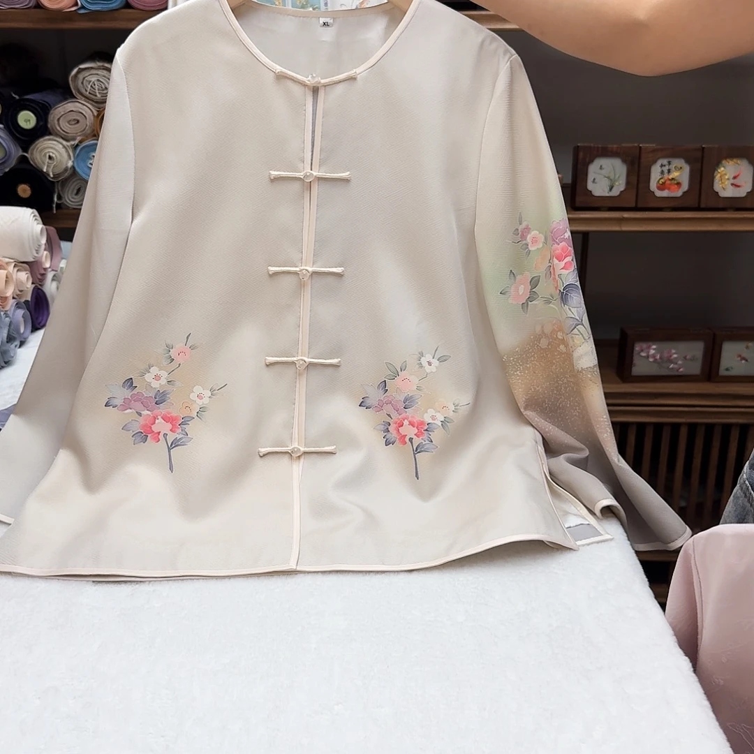 真丝老正绢的外套