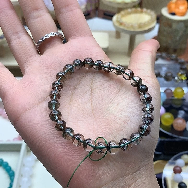 手链水晶未镶嵌绿幽灵