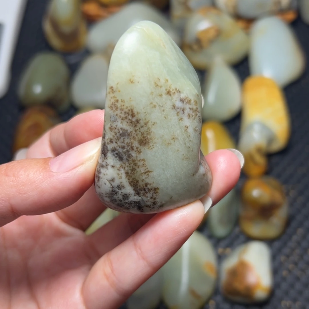 和田玉未镶嵌挂件15