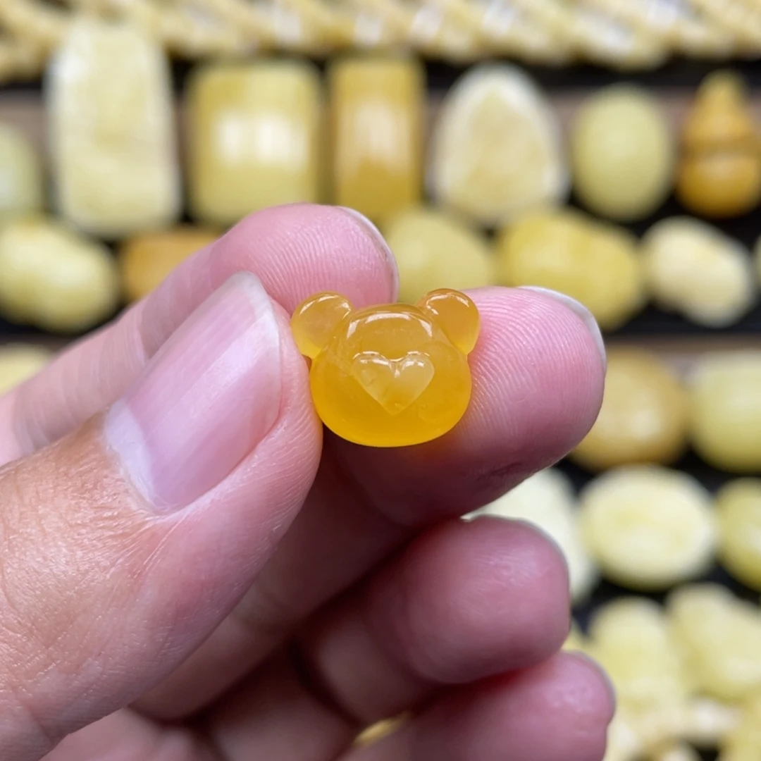 琥珀未镶嵌裸石琥珀蜜蜡