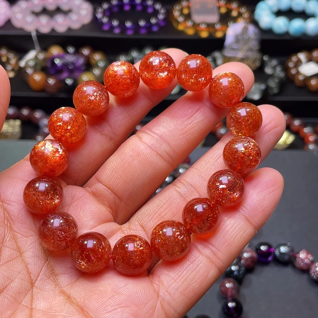 日光石手链未镶嵌金太阳13m