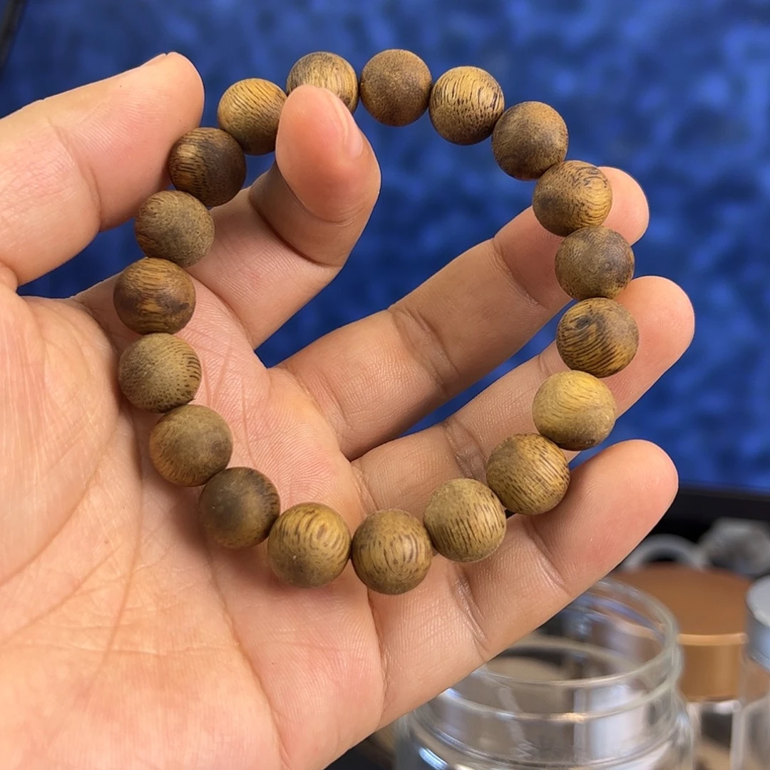 手串沉香12mm新手入门圆珠单圈9.3g