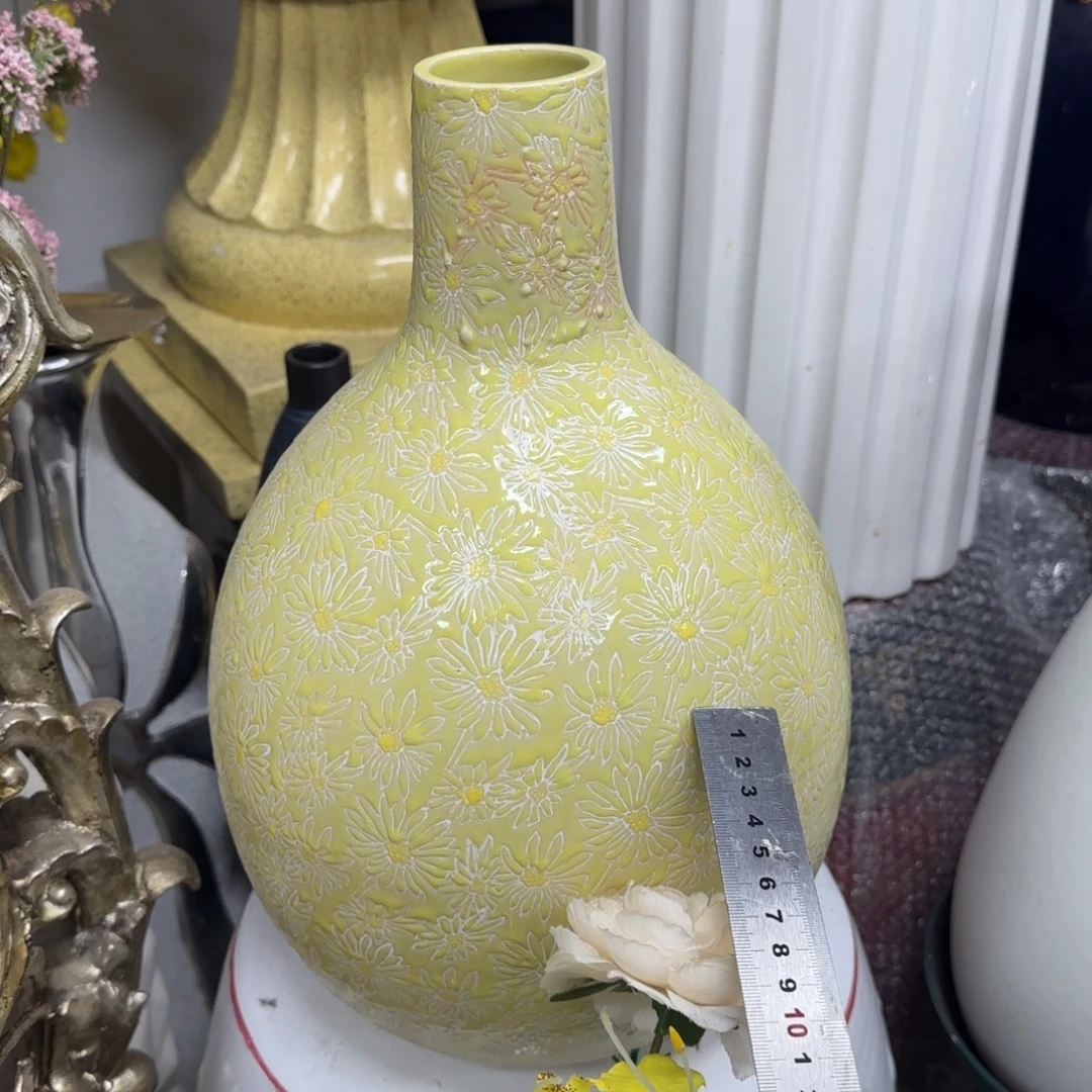 瓷片陶瓷工艺花瓶摆件