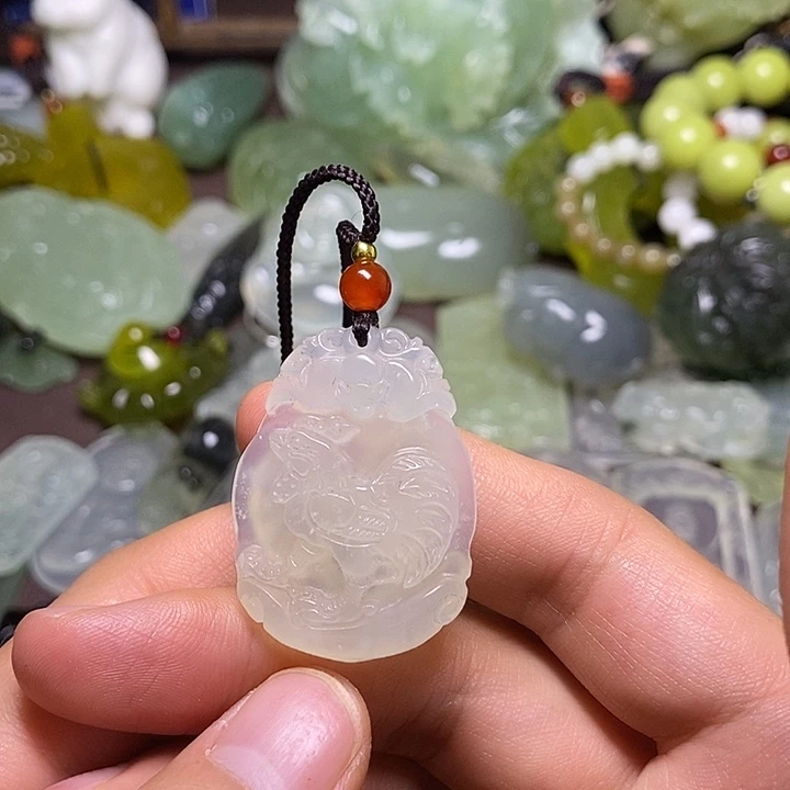 岫玉未镶嵌岫玉挂件