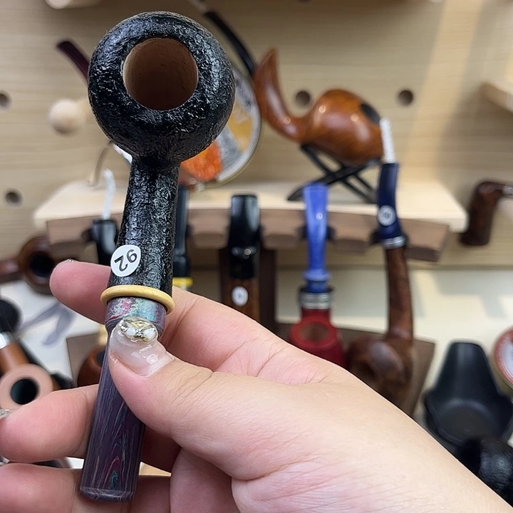石楠木橡果烟斗手工