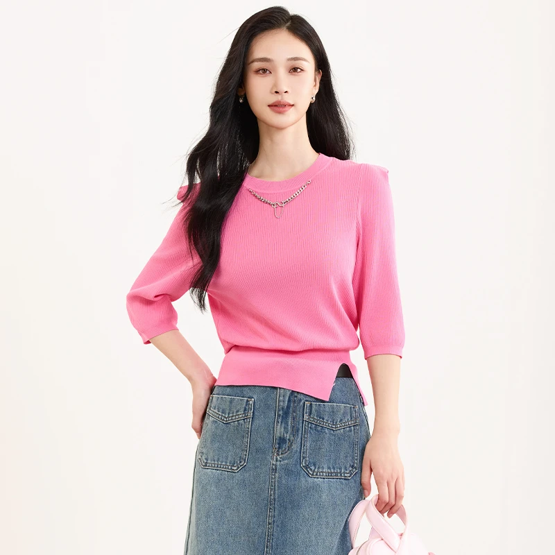 佳人苑毛衫女春季新款J415091