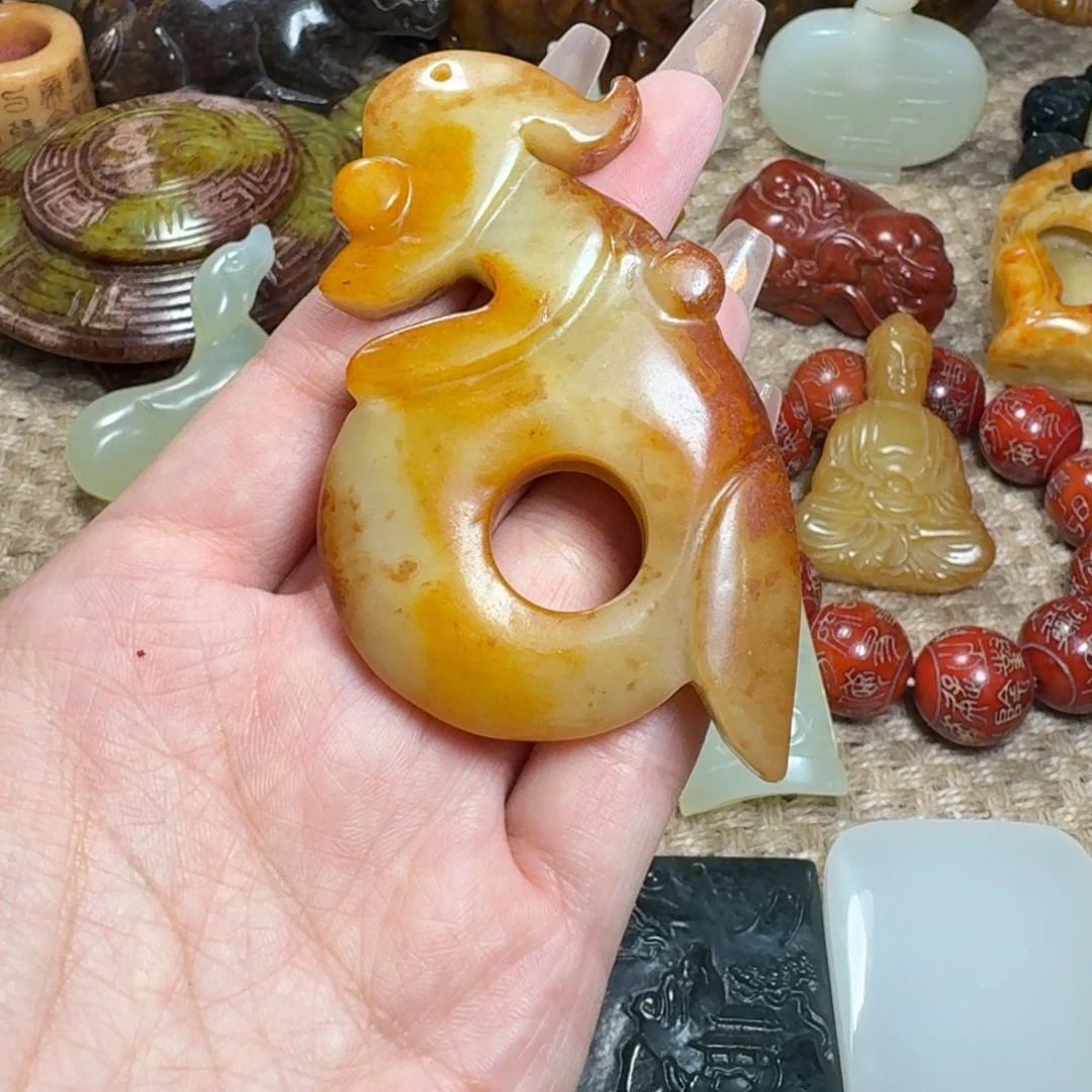 吊坠白玉菩提挂件