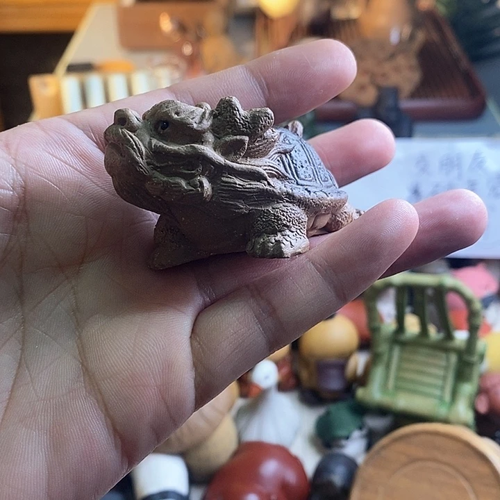紫砂茶宠紫砂龙龟