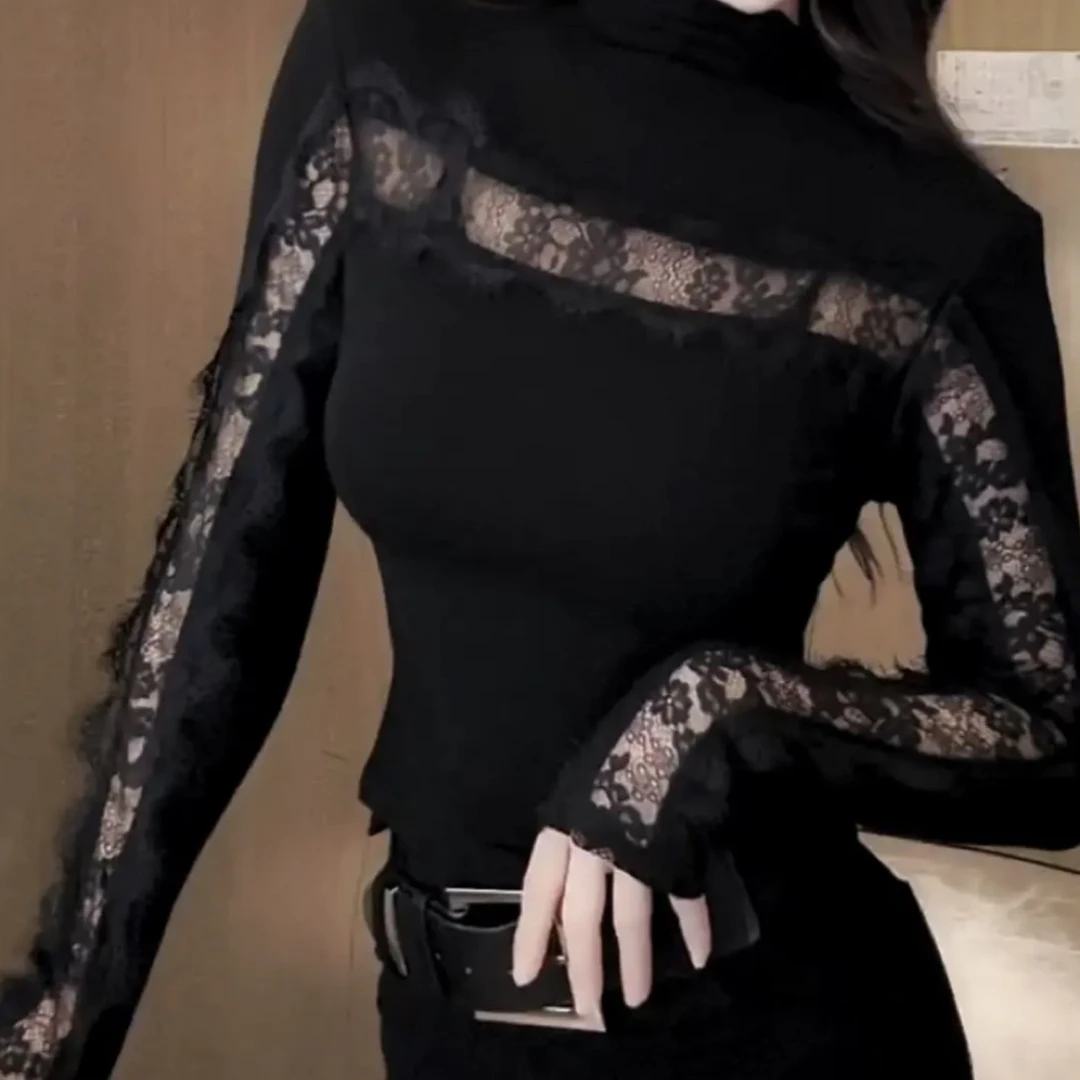 大码女装2535洋气轻熟风修身纯色立领上衣2025秋冬新款长袖小衫