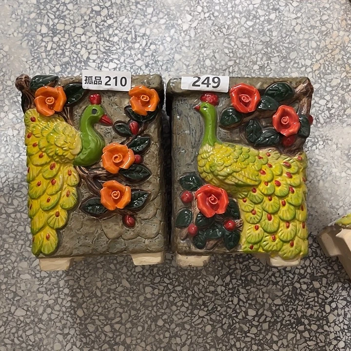 粗陶材质多肉花盆