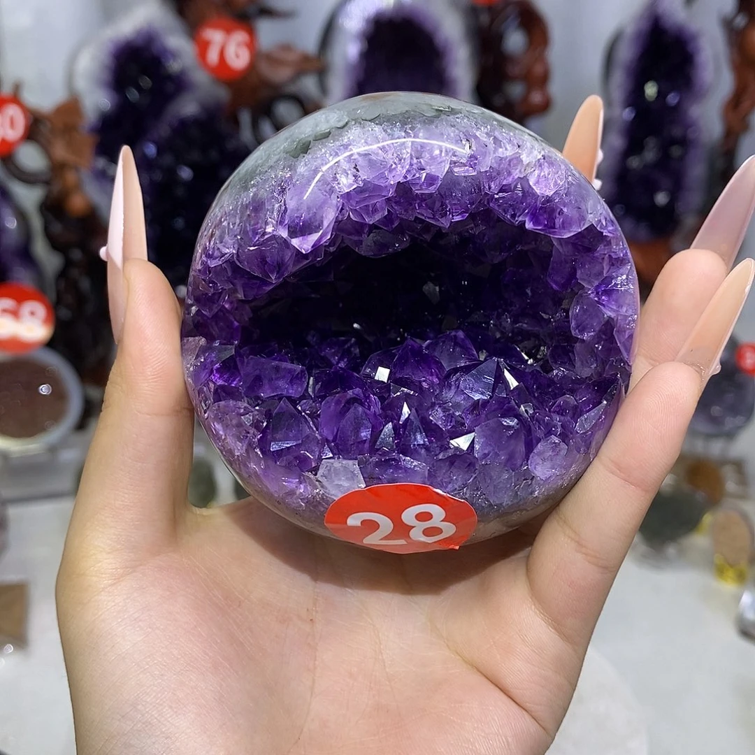 紫晶大型摆件（非配饰）未镶嵌