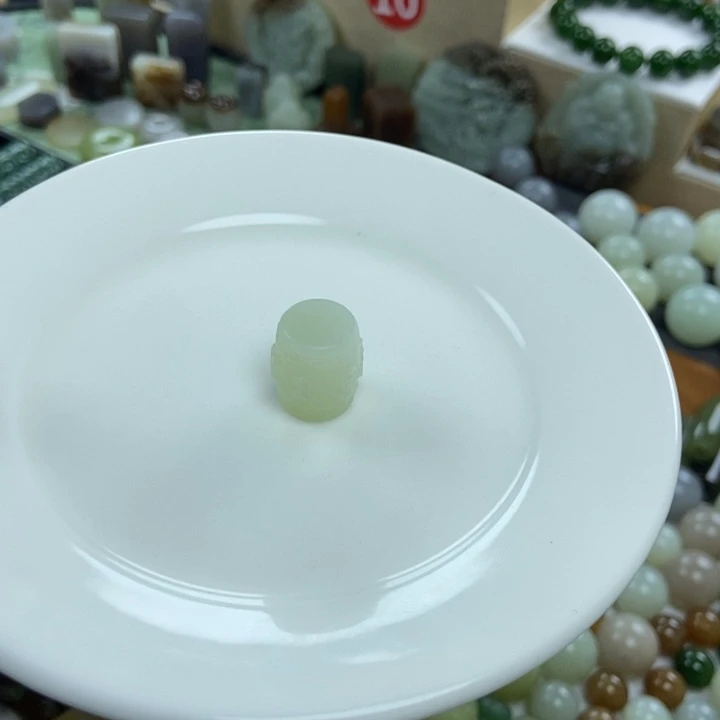 未镶嵌和田玉珠宝半成品爱*语