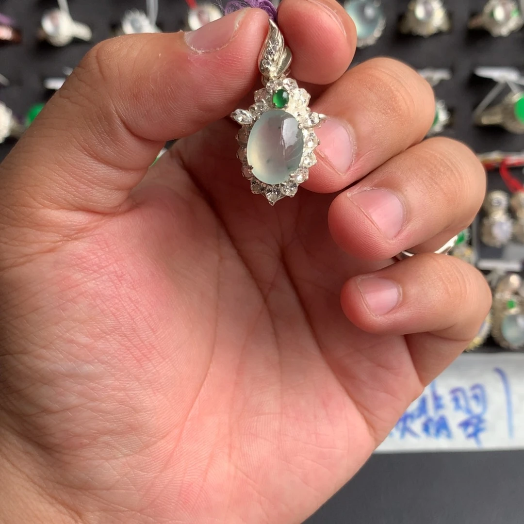 定制翡翠未镶嵌天然a货翡翠