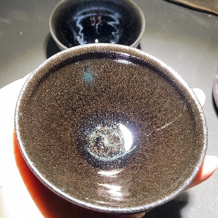欲***茶盏32 建窑建盏微瑕