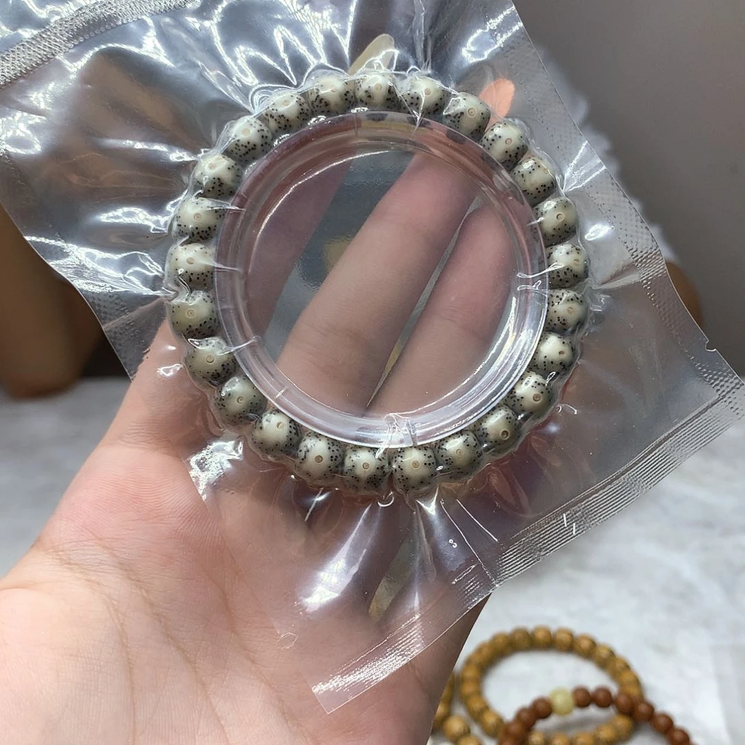 星月菩提手串星月菩提9石玉大眼睛一物一图同枝特价