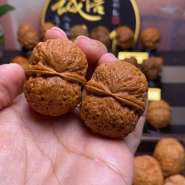 把件文玩核桃寿星头
