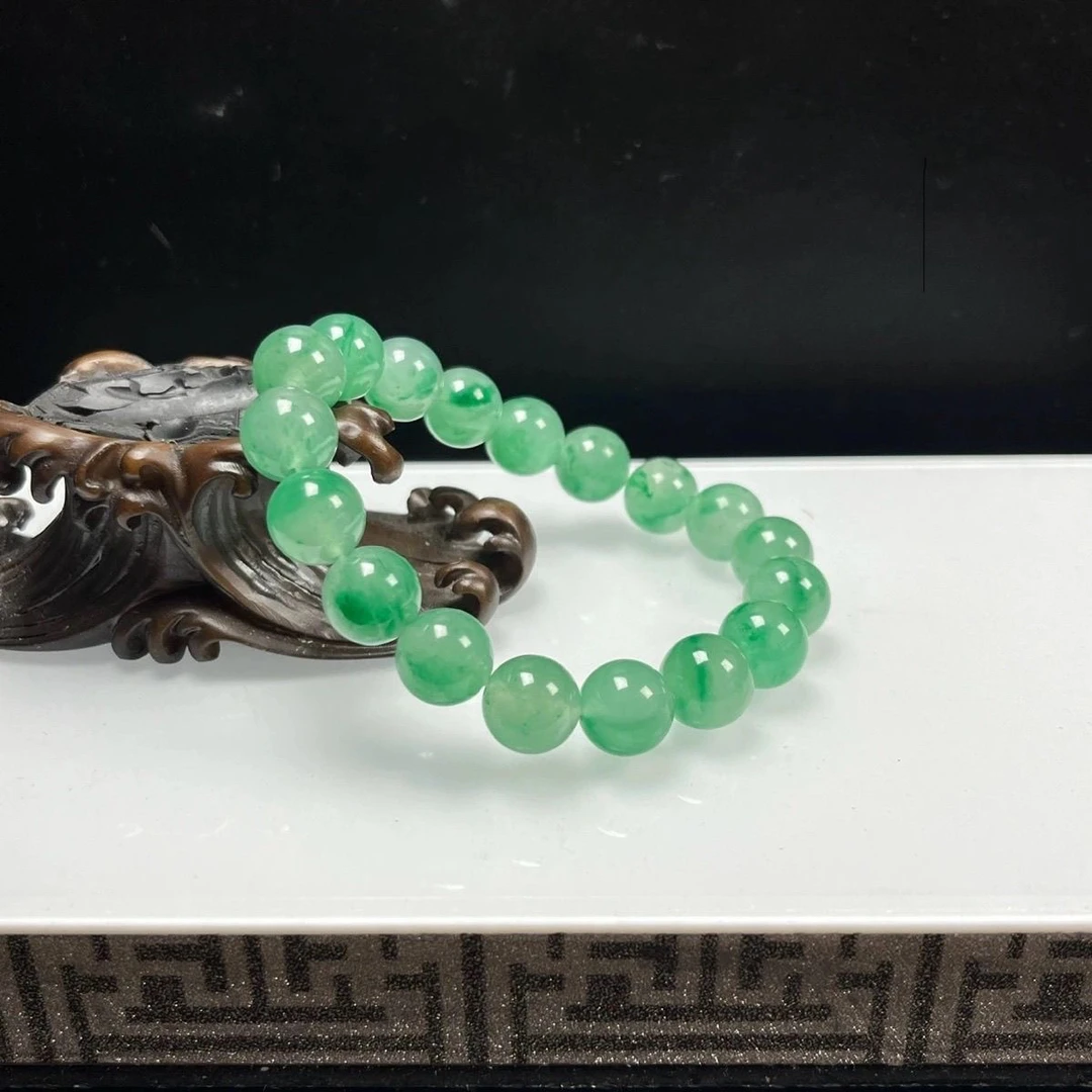 12mm段家玉精美手串-323