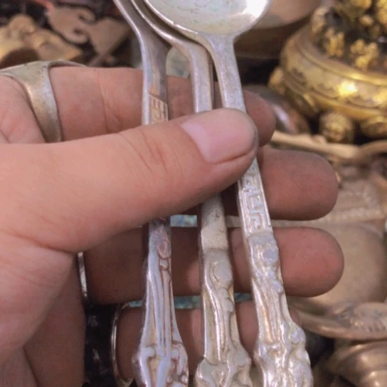用***7闪电购铜摆件工艺品