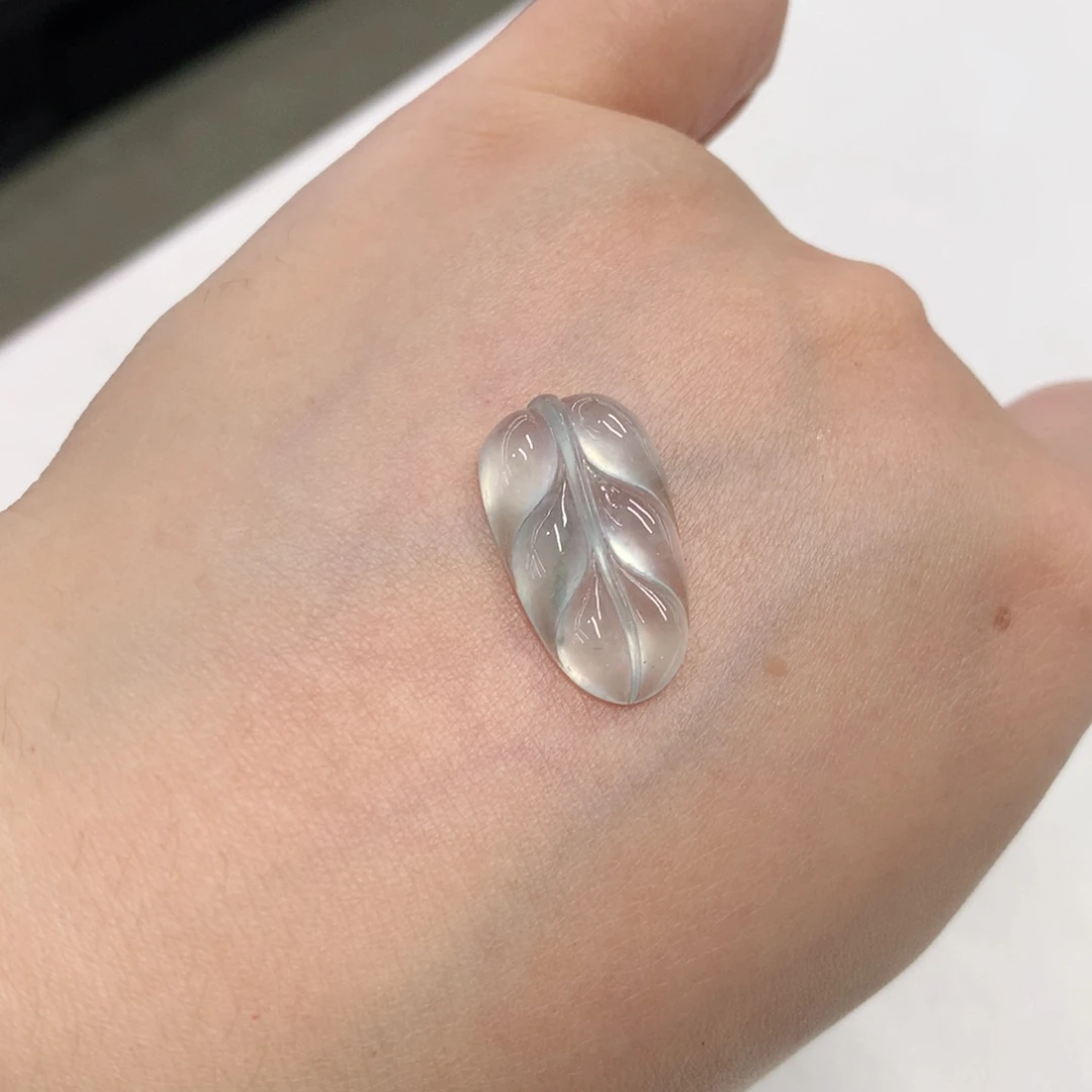 颈饰未镶嵌翡翠冰叶子