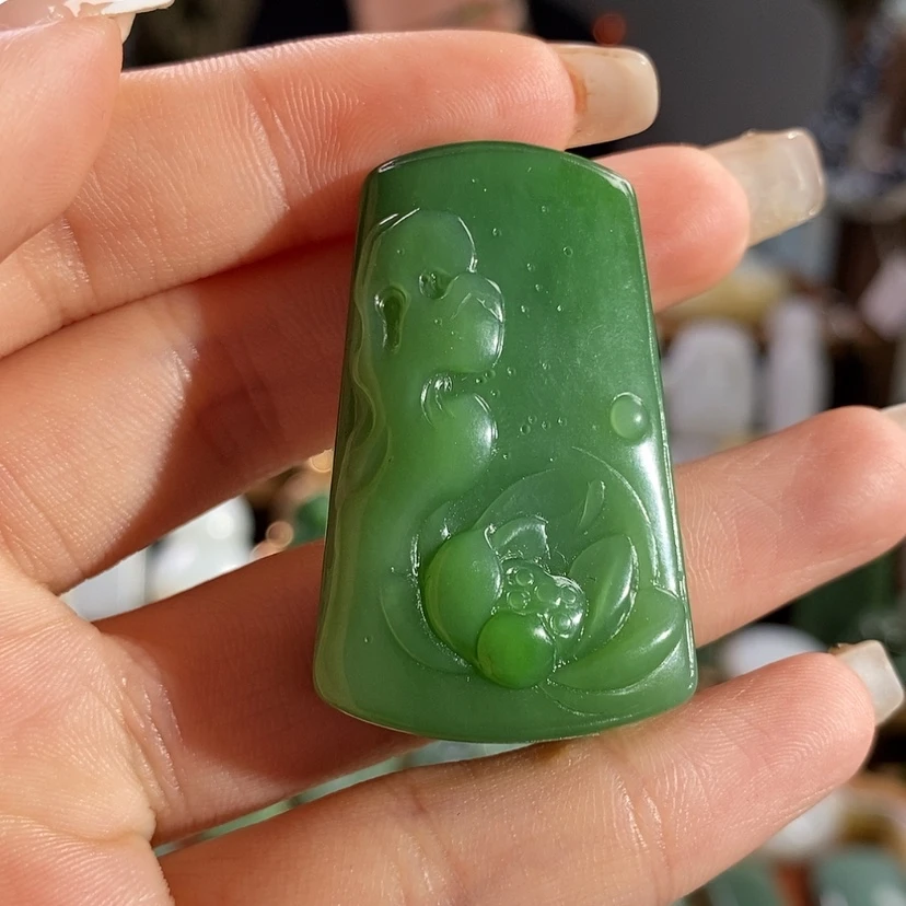 【闪购商品】吊坠(赠链)未镶嵌和田玉