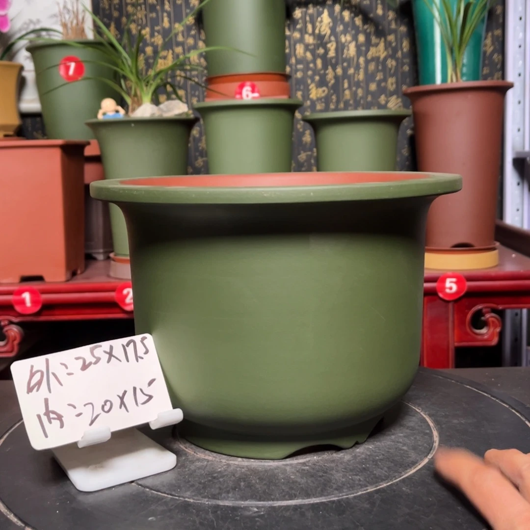 紫砂花盆紫砂花盆