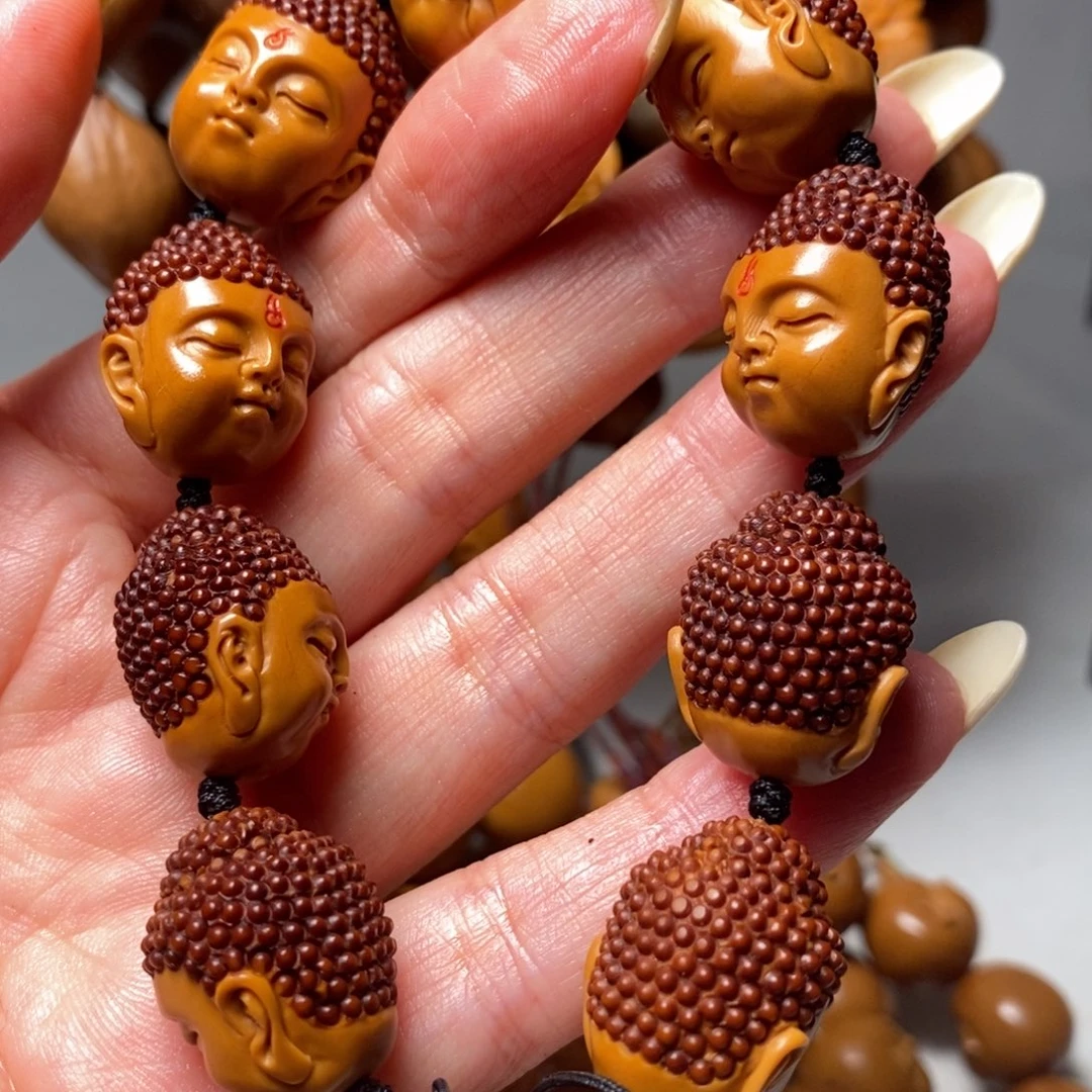 橄榄核手串/手链释迦摩尼佛头