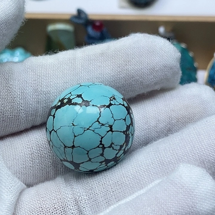 绿松石未镶嵌颈饰23mm