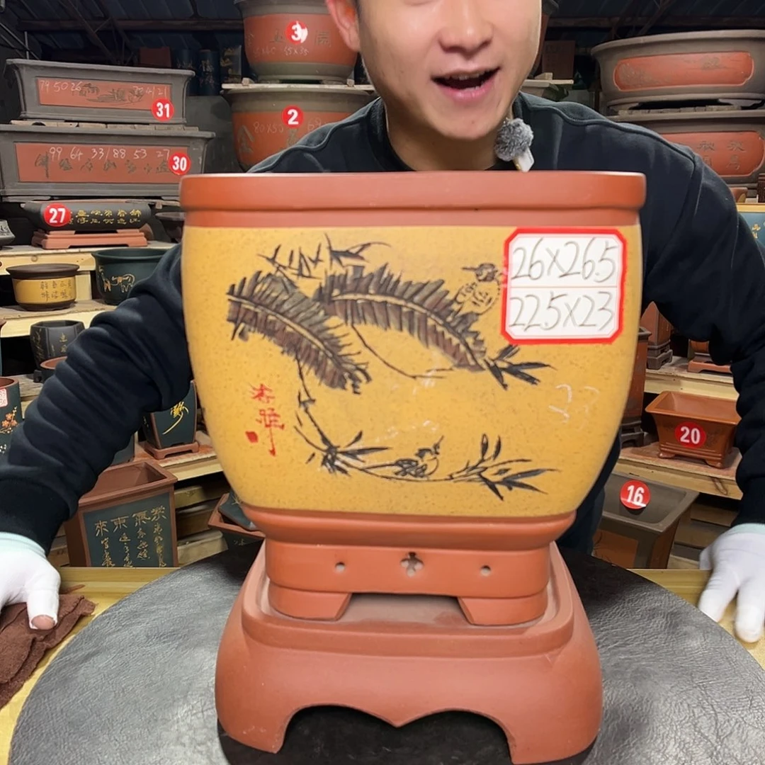紫砂其他紫砂花盆工厂直发