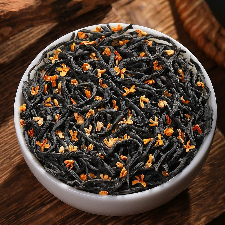新茶桂花红茶花香武夷红茶浓香型正山小种茶叶暖饮散茶250g