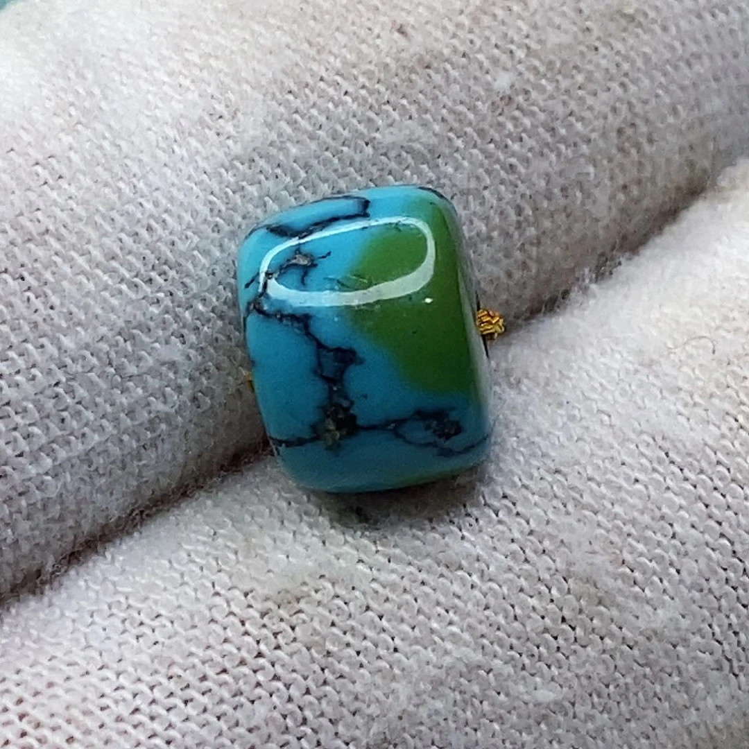 绿松石未镶嵌天然原矿 地大质检 抖音基地 顺丰发货