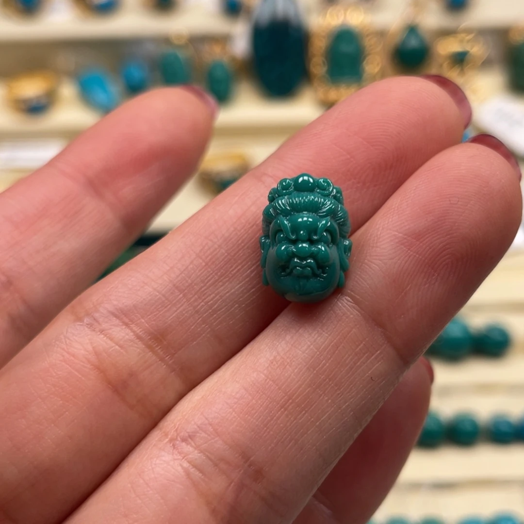 未镶嵌绿松石珠宝奇石