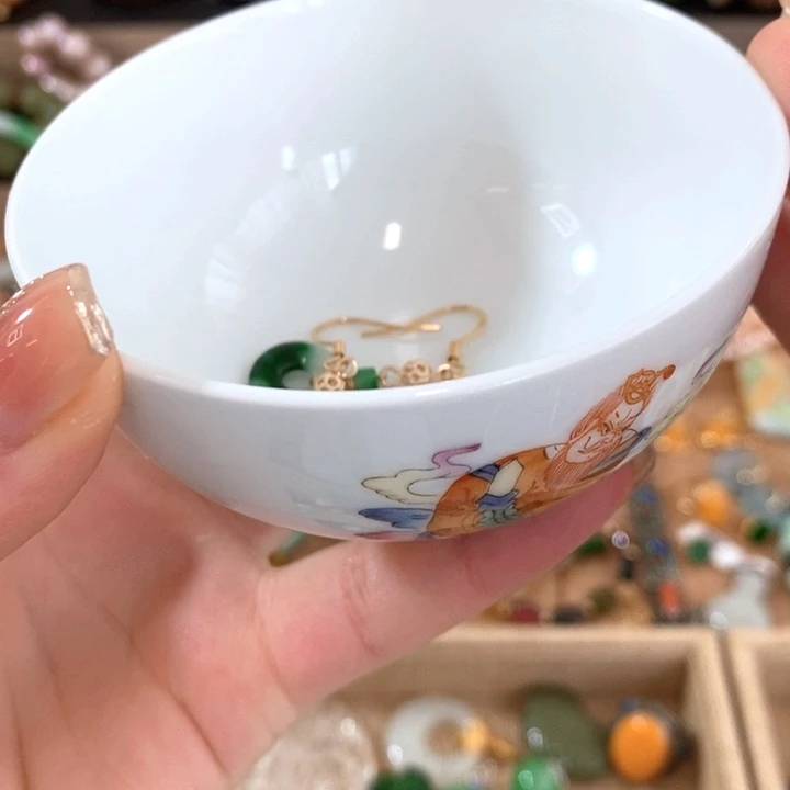 一***子杯瓷器杯子漂亮漂亮